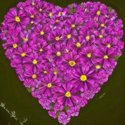 flower heart