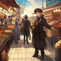 streetMarket, steampunk,