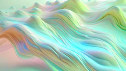 topographic digital background, A light colored surface, in the style of fluid glass sculptures, octane render, rainbowcore, hyperrealistic precision, transparent/translucent medium