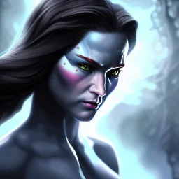 ultra detailed portrait of beautiful Xmen Rogue , extremely detailed digital painting, extremely detailed face,crystal clear eyes, in the style of robert e howard and pablo oliveira and Ken Kelley and Keith Parkinson ,mystical colors,perfectly centered image, perfect composition, rim light, beautiful lighting,8k, stunning scene, raytracing