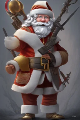 Santa Cruz in assassin's clothes