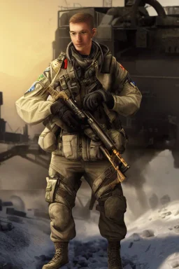 Battlefield 4 Russian Engineer