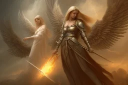 angels, heaven, medieval, fantasy, 8k quality