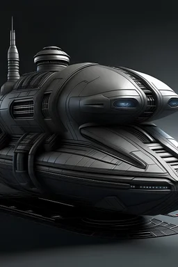 Spaceship designed after Charon the ferryman from greek mythology