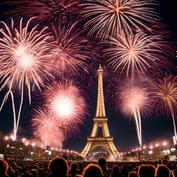 fireworks on New Year's Eve