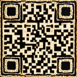 A QR code from the Middle Ages