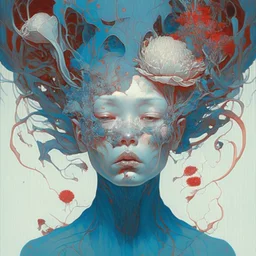 portrait of illussion by james jean