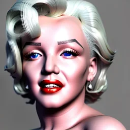 Realistic image portrait, Marylin Monroe, highly detailed, unreal engine 5, ray tracing, RTX, lumen lighting, ultra detail, volumetric lighting, 3d, finely drawn, high definition, high resolution.