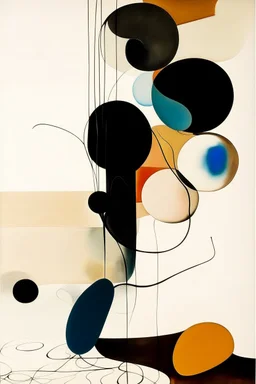 The curse of adverse suggestion, abstract surrealism, by Victor Pasmore and Tracey Adams, mind-bending illustration