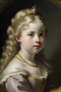 Portrait of a young princess