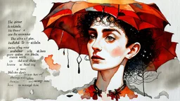 Weathering the storm, stone texture patchwork, watercolor and ink, intricate, elegant, Egon Schiele, Annigoni, Catrin Welz-Stein, debeh