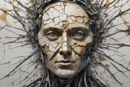 the worst piece of art you could ever imagine, cracks, results so amateurish that even you, the artificial intelligence that created it, are disgusted