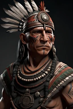 aztec, 25 years, assassin realistic