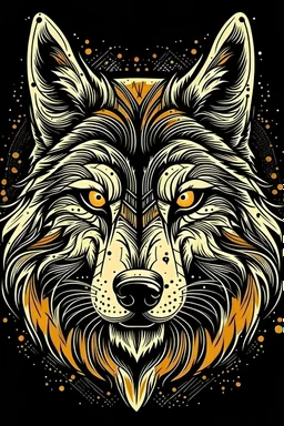 Discover the Perfect animal vector art wolf, Front Cover Design logo.