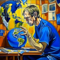 Painting world without Facebook