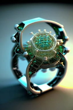 give me a small quantum nano future machine ring