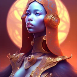 sango fantasy, fantasy magic, intricate, sharp focus, illustration, highly detailed, digital painting, concept art, matte, artgerm and paul lewin and kehinde wiley, masterpiece