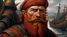 Barbarossa, the red-bearded pirate, was born in 1470 AD on the island of Lesbos