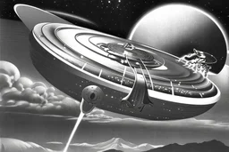 flying saucer by virgil finlay