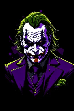 The Joker illustratiomn, Joker Color Activity Batman T-shirt, Joker, purple, heroes 4k image qulity png