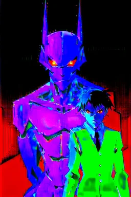 An Evangelion inspired by Batman