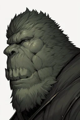 orc, portrait