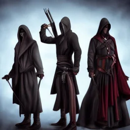 Assassins in shadows