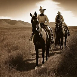 sepia photo of Belle Starr, 8k, high-quality, ultra-fine detail, Brian Froud, Howard Lyon, Alfredo Rodriguez, Jack Sorenson, G. Harvey, Annie Stokes, Greg Rutowski