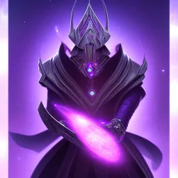 mysterious purple galaxy super villain that has taken over the universe