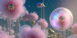 crystal subtle flower in a galactic ambiance beautiful fairy, transparent, delicate colors, in the foreground, full of details, smooth，soft light atmosphere, light effect，vaporwave colorful, concept art, smooth, extremely sharp detail, finely tuned detail, ultra high definition, 8 k, unreal engine 5, ultra sharp focus