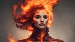 Fiery woman