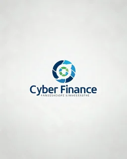 Cyber Finance logo Simple, easy and beautiful logo