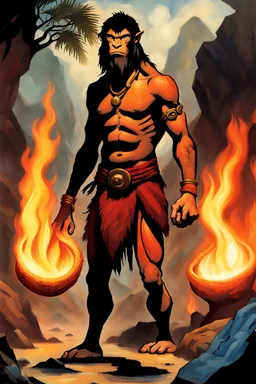 Avatar: The First Firebender, Caveman, Homo Erectus, ancient, discovery of fire