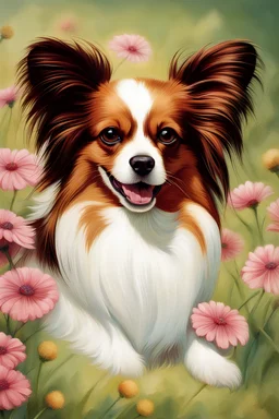 Papillon dog