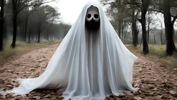 scary ghost in real life