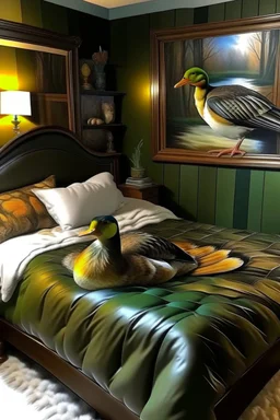 Mallard duck bedroom