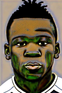 Moises Caicedo Footballer cartoon 2d