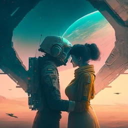 long distance love scifi