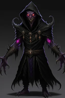 wizard demon monster humanoid dark