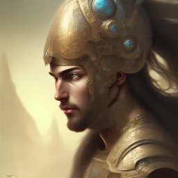 fantasy, intricate, sharp focus, illustration, highly detailed, digital painting, concept art, matte, masterpiece head sexy front view Arabian Knight man