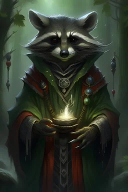 racoon necromancer