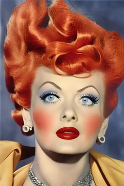 Lucille Ball characterized as DC Wonder Woman