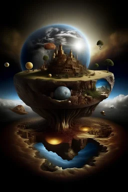 World made of Knowledge Surrealism