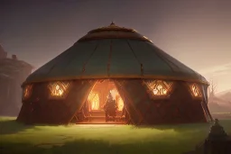 cozy yurt d&d