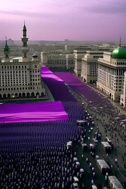 Saudi Day Purple