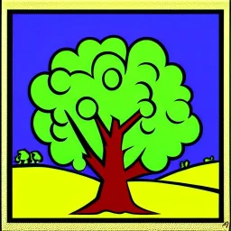 tree pop art