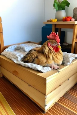 chicken bed