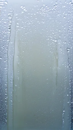 iced over glass