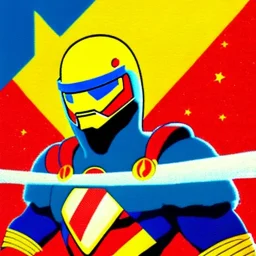 Space Ghost as he would appear in a movie directed by Zack Snyder