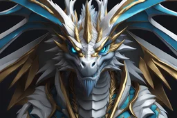 3d box of Blue eyes white dragon in 8k Hayao Miyazaki draw style, yu gi oh them, neon effect, close picture, highly detailed, high details, detailed portrait, masterpiece,ultra detailed, ultra quality